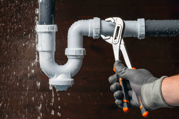 Professional Plumbing technician working in Mooers Forks, NY